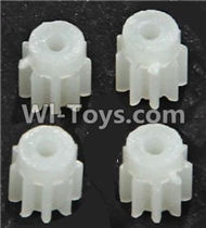 Lead Honor LH-X16 X16C X16WF X16DV Spare Parts-13 Small gear for the Main motor(4pcs)-9 Teeth,Lead Honor LH-X16 X16C X16DV X16WF RC Quadcopter Drone Spare Parts Accessories,LH-X16 Replacement parts